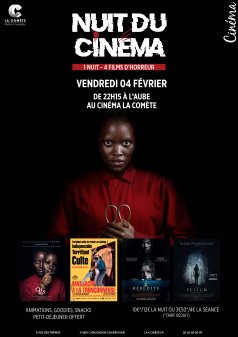 Affiche de l'évènement Nuit du cinéma à Châlons-en-Champagne