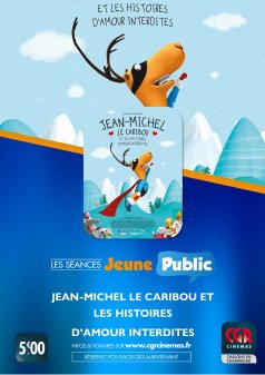 Affiche de l'évènement JEUNE PUBLIC : JEAN MICHEL LE CARIBOU ET LES HISTOIRES D'AMOUR INTERDITES à Châlons-en-Champagne