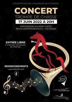 Affiche de l'évènement Concert de trompe de chasse à Fagnières