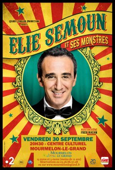 Affiche de l'évènement Elie Semoun et ses Monstres à Mourmelon-le-Grand