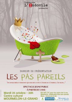Affiche de l'évènement Les Pas Pareils à Mourmelon-le-Grand