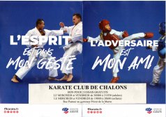 Affiche de l'évènement Cours de karaté à Châlons-en-Champagne