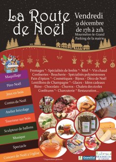 Affiche de l'évènement La Route de Noël à Mourmelon-le-Grand