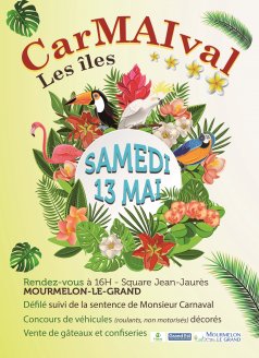 Affiche de l'évènement Car-mai-val à Mourmelon-le-Grand