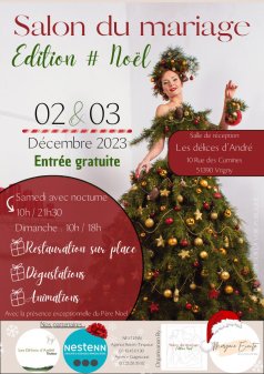 Affiche de l'évènement Salon du mariage / Edition Noël à Vrigny