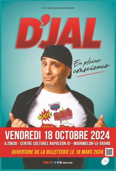 Affiche de l'évènement D’JAL - « EN PLEINE CONSCIENCE » à MOURMELON LE GRAND
