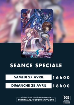 Affiche de l'évènement  Mobile Suit Gundam SEED FREEDOM à Châlons-en-Champagne