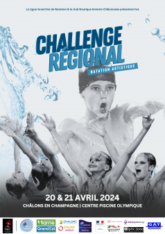 Affiche de l'évènement Challenge Régional Natation Artistique  à Châlons-en-Champagne
