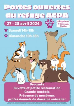 Affiche de l'évènement Journées Portes Ouvertes au refuge Charlotte Even de Fagnières à Fagnières