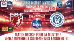 Affiche de l'évènement FOOTBALL MARNE D1 : ES FAGNIERES vs ES WITRY LES REIMS  à Fagnières